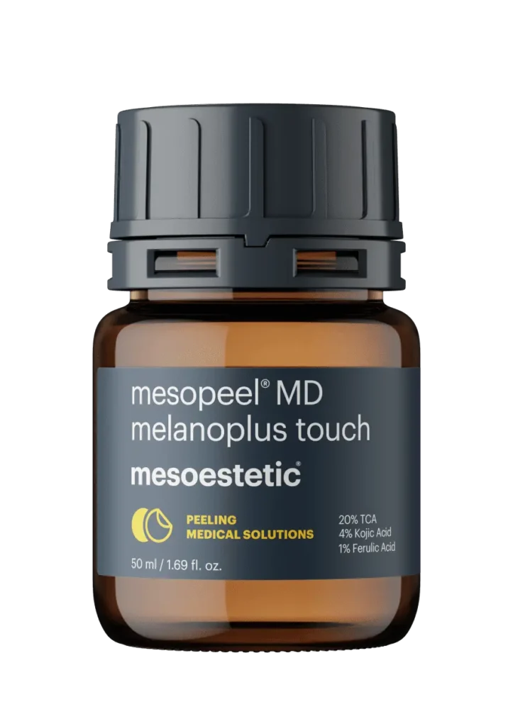 Mesoestetic Mesopeel MD melanoplus touch peeling bij MVR Huid- en Lasertherapie in Boxmeer