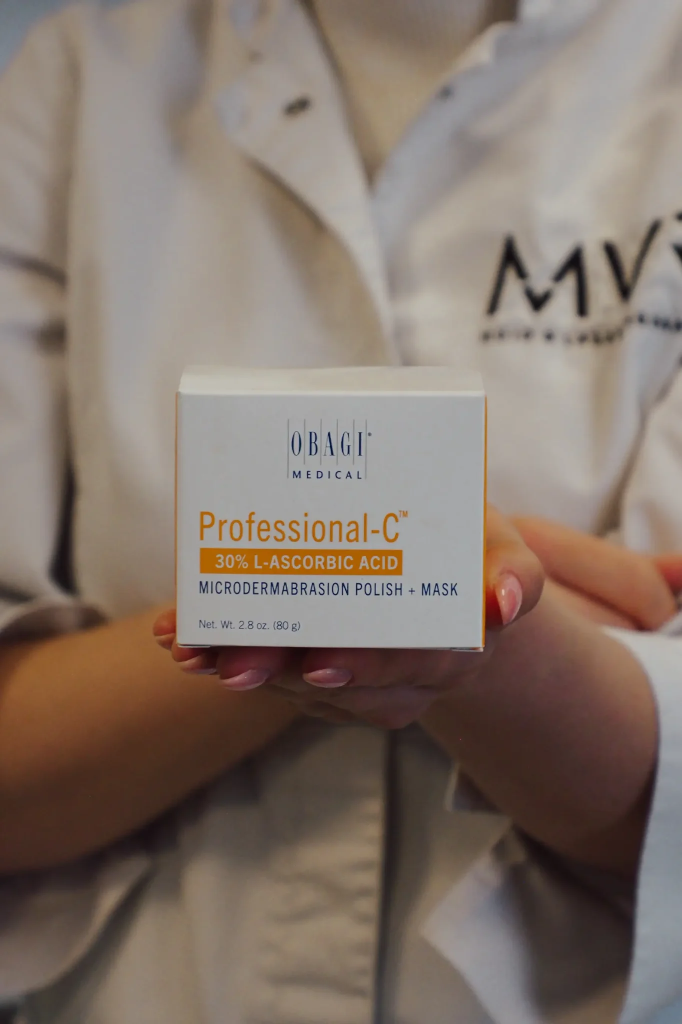Professional-C huidverzorgingsproduct bij MVR Huid- en Lasertherapie in Boxmeer